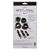 Nocturnal Collection Bed Restraints - Black