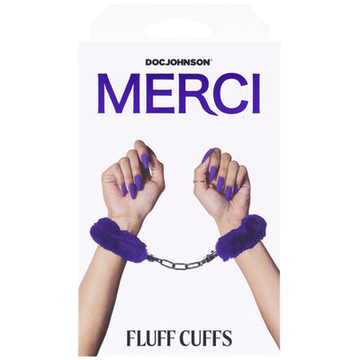 Merci - Fluff Cuffs - Violet