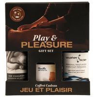 Hemp Seed by Night Play and Pleasure Gift Set - Vanilla