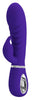 Prescott Super Soft Rabbit Silicone Vibrator -  Purple