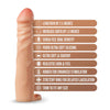 Performance Plus 3 Inch Silicone Penis Xtender -  Beige