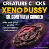 Xeno Pussy Vulva Silicone Grinder - Red/black