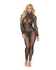 Bodystocking Dmnd - One Size - Black