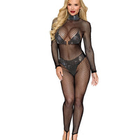 Bodystocking Dmnd - One Size - Black