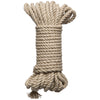 Merci - Bind and Tie - 6mm Hemp Bondage Rope - 30  Feet - Natural