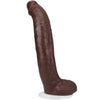 Signature Cocks - Brickzilla - 13 Inch Ultraskyn  Cock With Removable Vac-U-Lock Suction Cup -  Chocolate