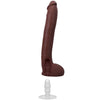 Signature Cocks Hollywood Cash 11" Cock With Removable Vac-U-Lock Suction Cup - Chocolate