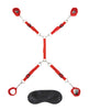 7 Pc Bed Spreader - Red