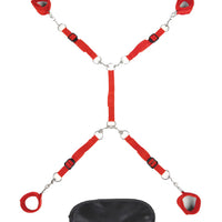 7 Pc Bed Spreader - Red