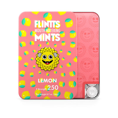 Flintts Mouth Watering Mints Lemon - F-Strength 250