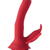 Layla - Butterfly Clit and G-Spot Vibrator - Red