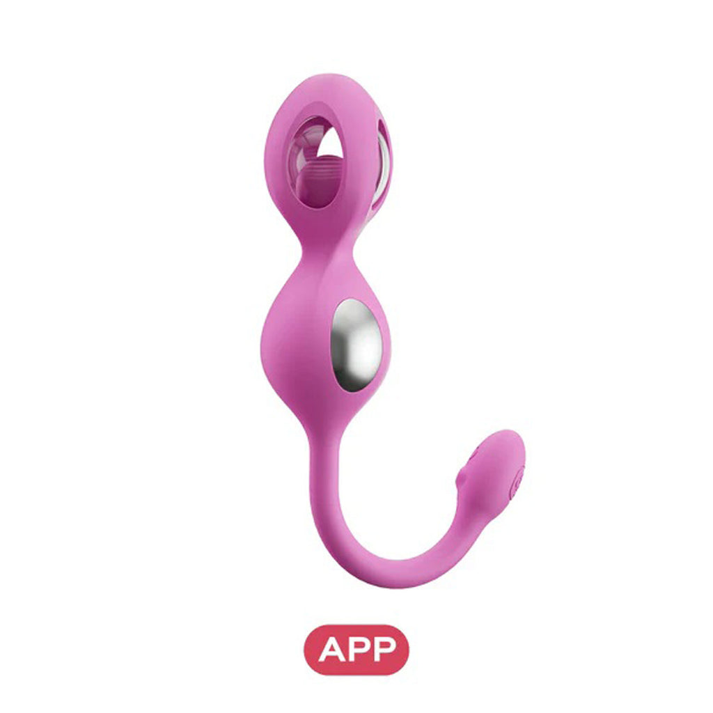 Elektra App-Enabled E-Stim Kegel Trainer Kit -Pink