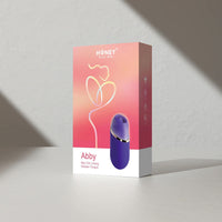 Abby - Mini Clit Licking Vibrator Tongue Sex Toy  - Purple