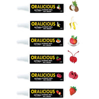 Oralicious Flavored Oral Sex Cream 144pc Display - of 2ml Tubes