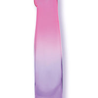 Shades, 6.25" G-Spot Jelly Tpr Gradient Dong - Pink and Purple