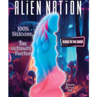 Alien Nation Dragon Silicone Glow in the Dark Creature Dildo - Multicolor