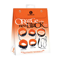 Orange Is the New Black Restrain Yourself Kit -  Black/orange