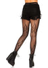 Flame Net Tights - One Size - Black