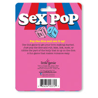 Sex Pop Popping Dice Game