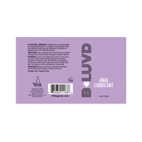 B-Luvd Anal Lubricant 4oz