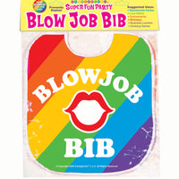 Blow Job Bib - Rainbow