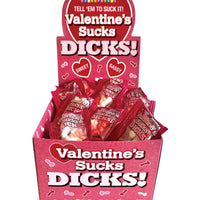 Valentine’s Sucks Dicks Candy- Display of 100 Ct.