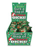 Suck a Bag of St. Nicks Dicks- Display of 100 Ct.