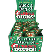 Suck a Bag of St. Nicks Dicks- Display of 100 Ct.