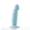 Paris Silicone Ribbed Dong - Blue