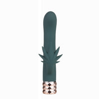 Kusha 420 Series Crystal Gems G-Spot Vibrator -  Green