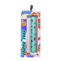 Lucy Mushroom Pattern Rechargeable X-Long Bullet  - Blue