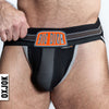 Bulger the Big Pouch Jock Black Iron Large