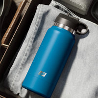 Fuck Flask - Private Pleaser - Blue Bottle - Brown