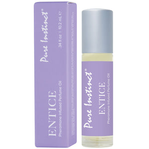 Pure Instinct Pheromone Fragrance Oil Entice Roll  on 10.2 ml 0.34 ml