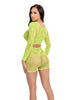 Leaf It to Me Short Set - One Size - Green