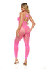 Take You There Bodystocking - One Size - Pink