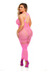 Take You There Bodystocking - Queen Size - Pink