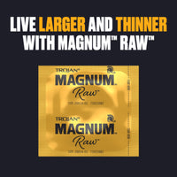 Trojan Magnum Raw 3 Ct Condoms