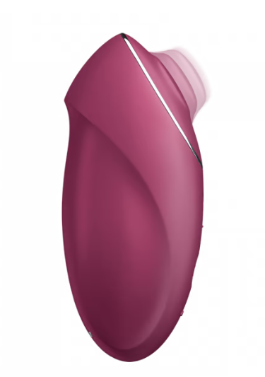 Satisfyer Tap and Climax 1 Vibrator - Grey