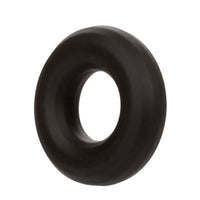 Alpha Liquid Silicone Prolong Medium Ring - Black