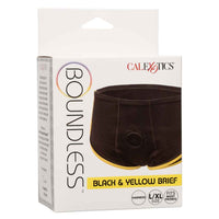Boundless Black and Yellow Brief - Large/xlarge -  Black/yellow
