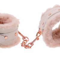 Peaches ‘N Creame Fur Handcuffs - Pink