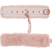 Peaches ‘N Creame Fur Handcuffs - Pink