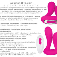 Rechargeable Dual Entry Vibe