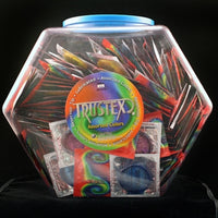 Trustex Assorted Colors Lubricated Condoms - 288 Piece Fishbowl