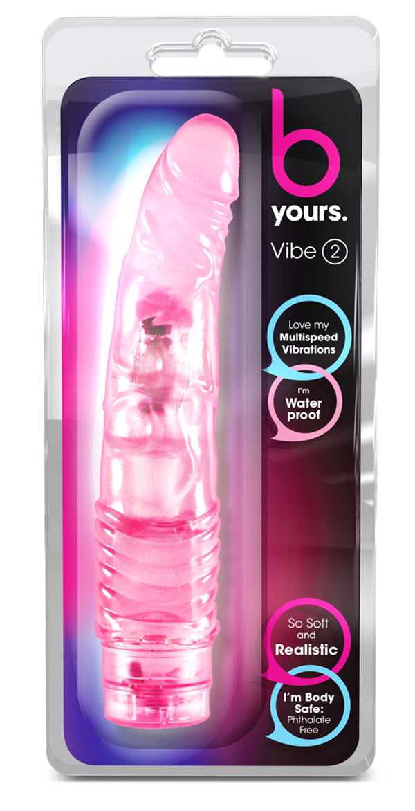 B Yours Cock Vibe #2 - Pink