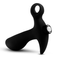 Anal Adventures - Platinum - Silicone Vibrating  Prostate Massager 01 - Black