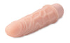 Dr. Skin Silicone - Dr. Robert - 7 Inch Vibrating  Dildo -Beige