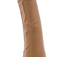 Dr. Skin Silicone - Dr. Noah - 8 Inch Dong With  Suction Cup - Mocha
