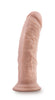 Dr. Skin Silicone - Dr. Shepherd - 8 Inch Dildo With Suction Cup - Vanilla